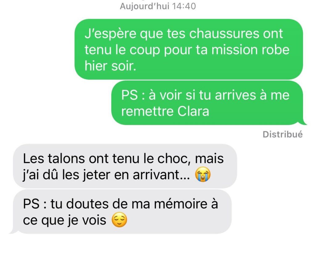 premier sms femme