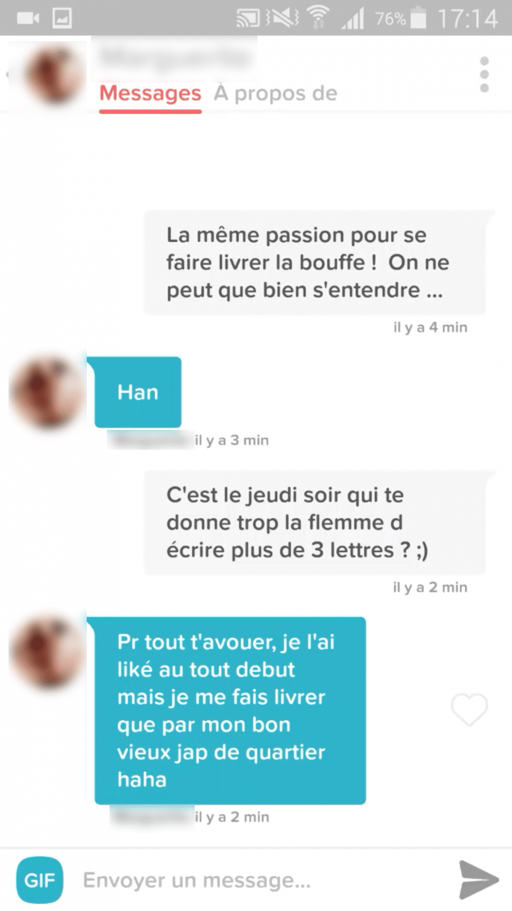 mon mec est sur un site de rencontre