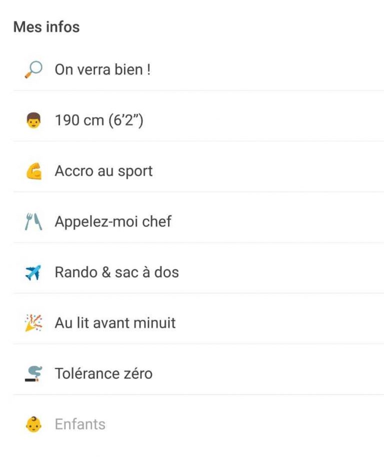 Exemple A Propos De Moi Tinder Mon avis Happn : À la hauteur de Tinder & Bumble ? – Mon Coaching Séduction